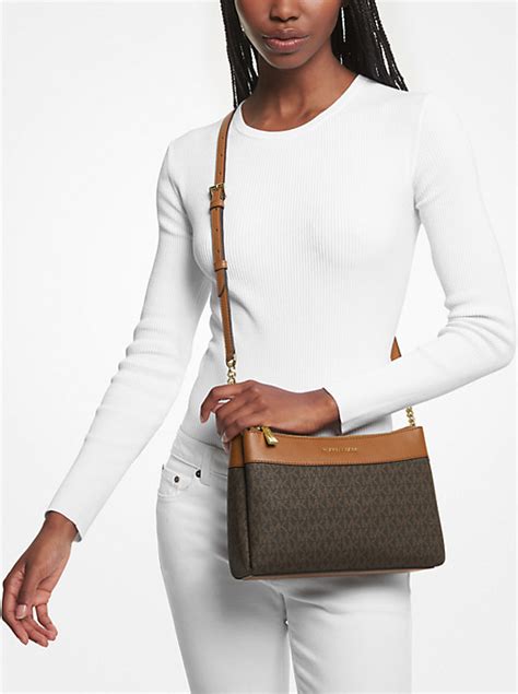 michael kors lori small|Lori Small Logo Crossbody Bag .